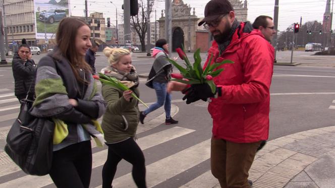 Dzień Kobiet na ulicach Szczecina [WIDEO]