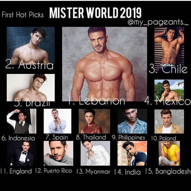 Mister World 2019 - Polska w gronie faworytów!