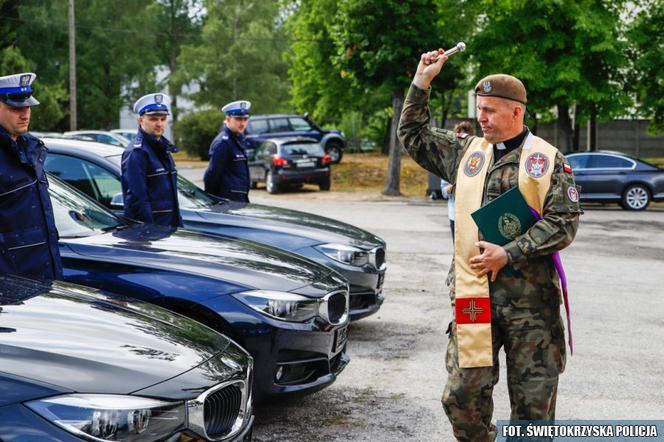Świętokrzyska policja odebrała nowe radiowozy