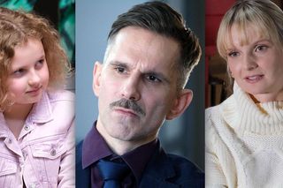 M jak miłość odc. 1868. Pola (Hania Nowosielska), Kamil (Marcin Bosak), Weronika (Ewelina Kudeń-Nowosielska)