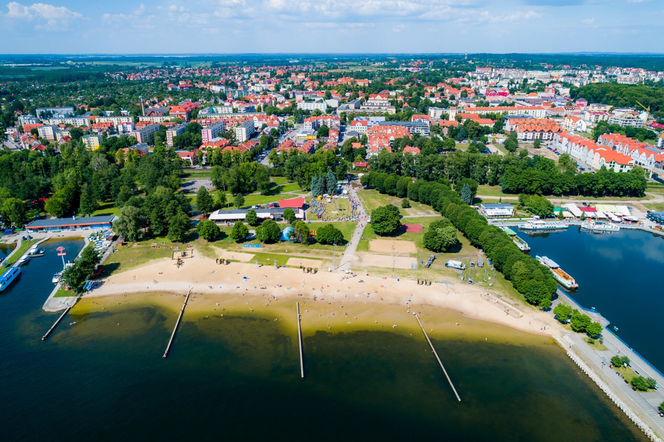 Plaża miejska w Giżycku