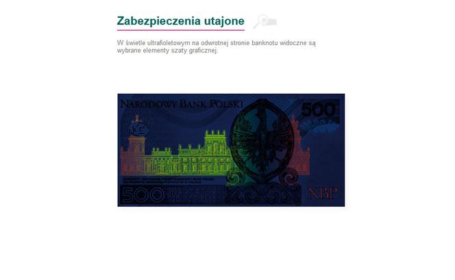 Banknot 500 złotych. Jak poznać czy jest prawdziwy?