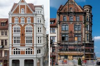 Ostatni potworek zniknął z bytomskiego rynku. Kamienica przy Podgórnej stała się ozdobą miasta