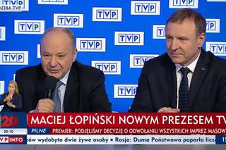 Maciej Łopiński i Jacek Kurski