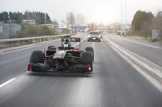 Bolid Formuły 1 pojedzie publicznymi drogami w wyścigu Gumball 3000! 