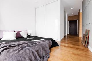 Męska sypialnia w stylu minimalistycznym