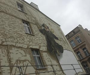 Mural Mikołaja Kopernika w Grudziądzu