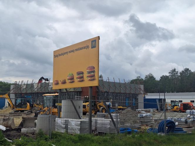 Budowa restauracji McDonald's w Świerklańcu