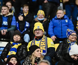 Arka Gdynia - Lech Poznań: Zdjęcia kibiców z meczu 15. kolejki PKO BP Ekstraklasy