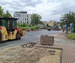 Drogowe remonty w Starachowicach. Fragment ulicy Piłsudskiego otwarty dla kierowców