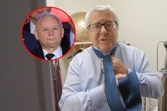 Ryszard Czarnecki i Jarosław Kaczyński 