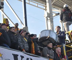 Korona Kielce - Motor Lublin. Kibice na Exbud Arenie