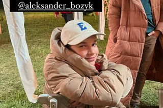 M jak miłość nowy sezon. Misiek (Aleksander Bożyk), Paweł (Rafał Mroczek) na planie