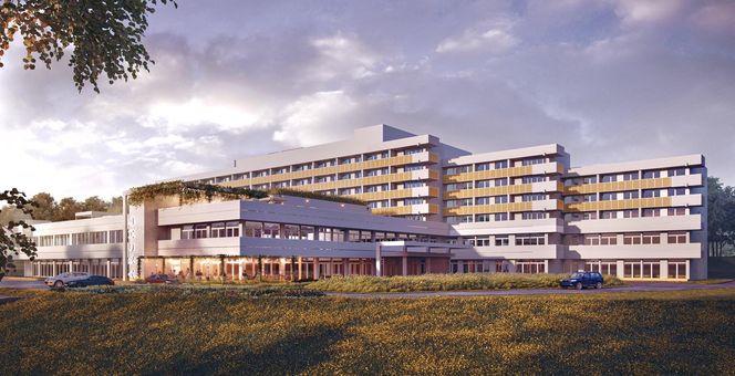 Hotel Arche Sanatorium Milicyjne w Nałęczowie