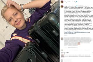 Małgorzata Kożuchowska bez makijażu