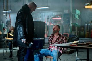 Na Wspólnej odc. 3987. Jakub (Przemysław Cypryański), bandzior Kisiela (Michał Waleszczyński-Lis)