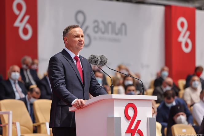 Prezydent Andrzej Duda w Gruzji