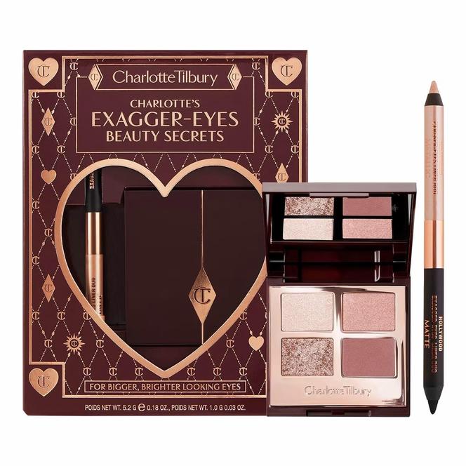 Charlotte's Exagger Eyes Beauty Secrets - Paleta cieni do powiek i eyeliner