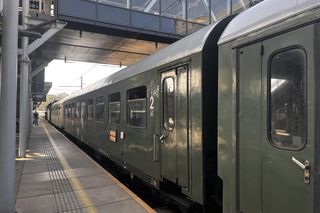 Pociąg retro w Szczecinie 2024 