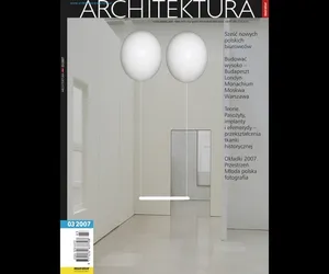 Miesięcznik Architektura 03/2007
