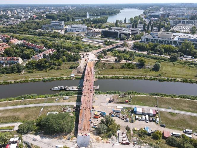 Budowa mostów Berdychowskich w Poznaniu