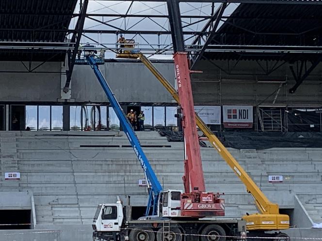 Stadion Miejski w Katowicach jest na ukończeniu. Najnowsze zdjęcia z czerwca