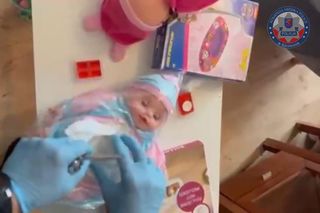 Lalki nadziewane mefedronem