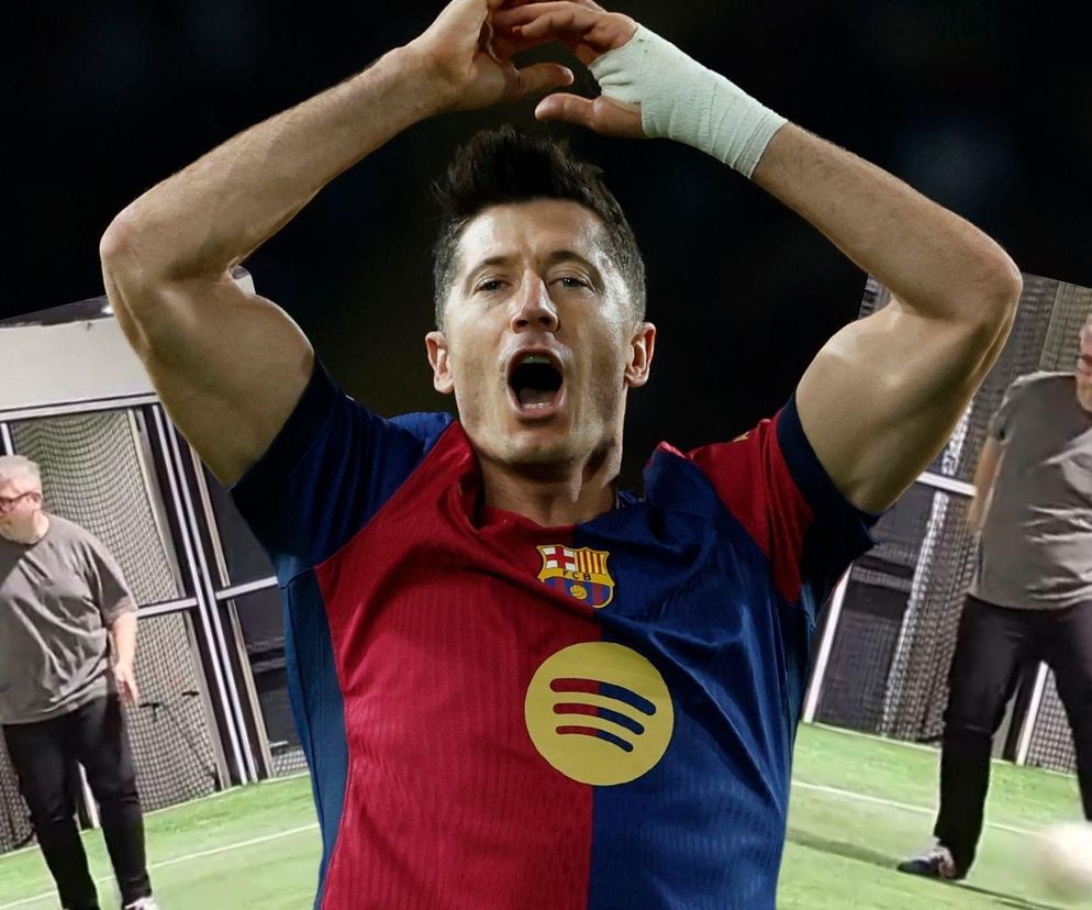 Niewielu dziennikarzy mogło trenować jak Lewandowski. Dziennikarz „Super Expressu” przetestował maszynę kosztującą fortunę [WIDEO]