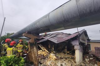 Tragiczny pożar domu w Grudziądzu! Nie żyje 52-latek [ZDJĘCIA]