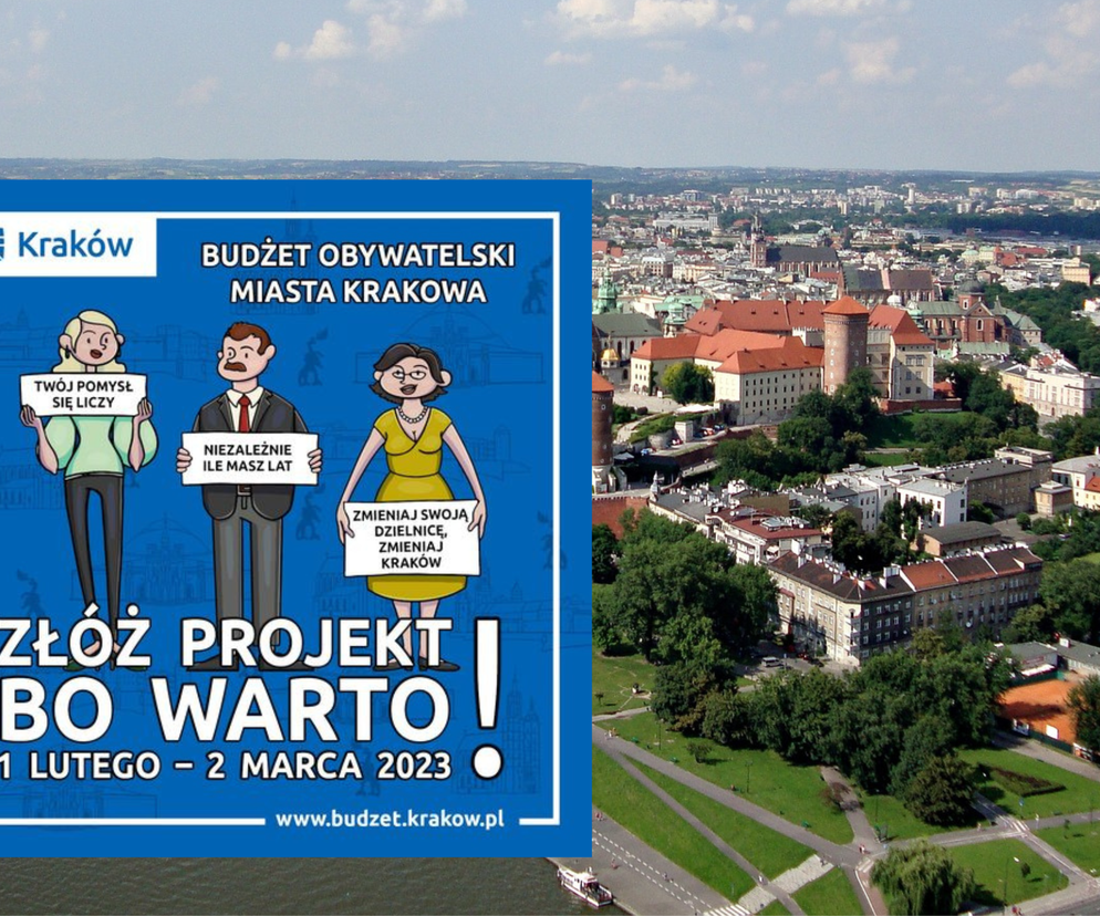Budżet obywatelski w Krakowie 2023