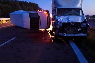 Pił za kierownicą, bo chciał się orzeźwić. Doprowadził do wypadku. Jedna osoba w szpitalu