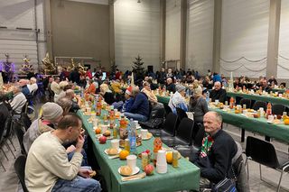 Miejska Wigilia dla potrzebujących w Łodzi. Wzięło w niej udział blisko 800 osób