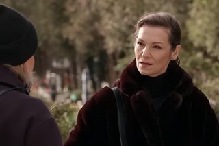 Pierwsza miłość odc. 3983. Izabela Nowaczyk (Olga Bończyk), Marysia (Aneta Zając)