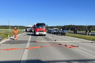 Wypadek na trasie S5 w Żołędowie pod Bydgoszczą! Cztery osoby zostały ranne [ZDJĘCIA]