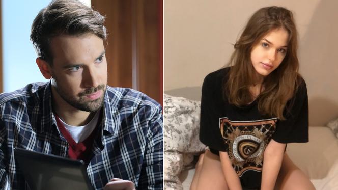 M jak miłość, odcinek 1604: Ania (Gabriela Świerczyńska), Adam Warecki (Wojciech Świeściak)
