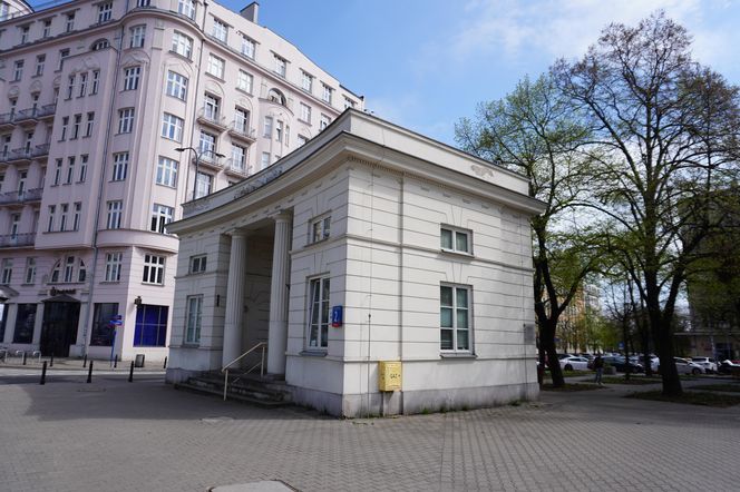 Budynki Rogatek Mokotowskich na pograniczu Mokotowa i Śródmieścia w Warszawie