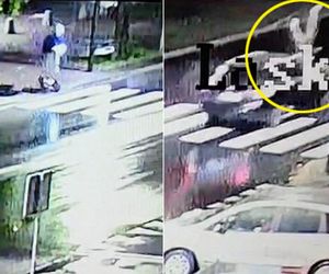 12-latka wyleciała w powietrze! Szokujące nagranie z wypadku na przejściu