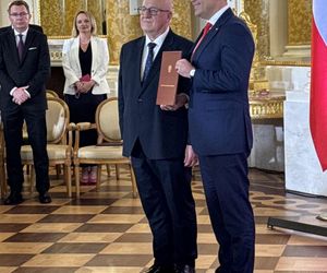 Karol Nawrocki na Zamku Królewskim 