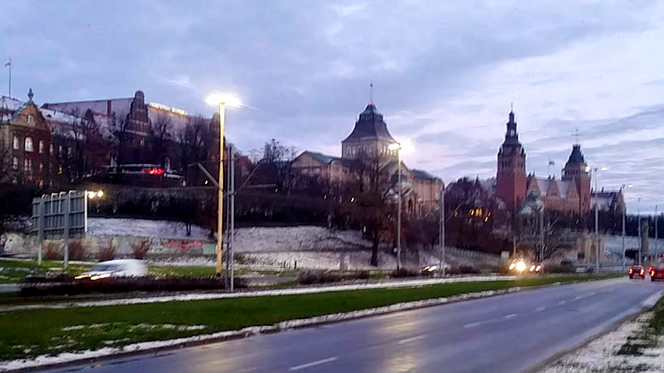 Zima w Szczecinie
