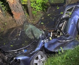 Śmiertelny wypadek na DK63 w powiecie siedleckim 