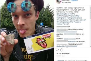 Znani na Koncercie Rolling Stones