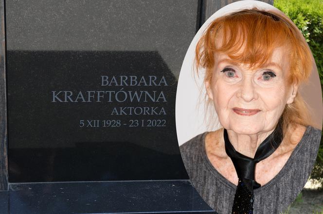 Barbara Krafftówna ma nowy grób