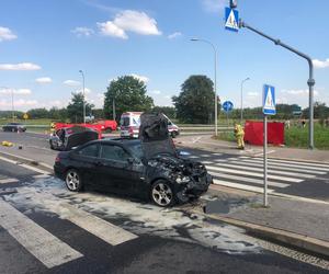 Trzy kobiety zginęły w wypadku. Straszne skutki zderzenia opla i bmw