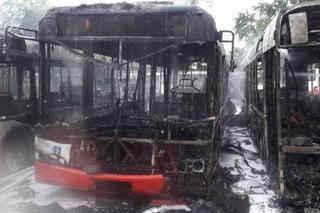 Nowy Sącz. Znowu pożar w miejskim autobusie! W środku byli pasażerowie