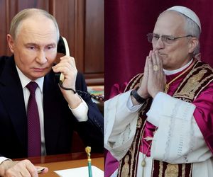 Putin rozmawiał telefonicznie z papieżem Leonem XIV. Tematem wojna w Ukrainie