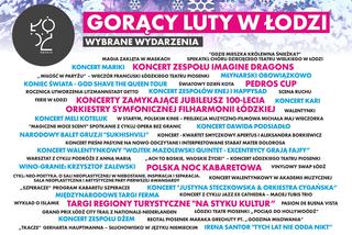 Łódź: Koncerty i imprezy na luty 2016 [HARMONOGRAM]