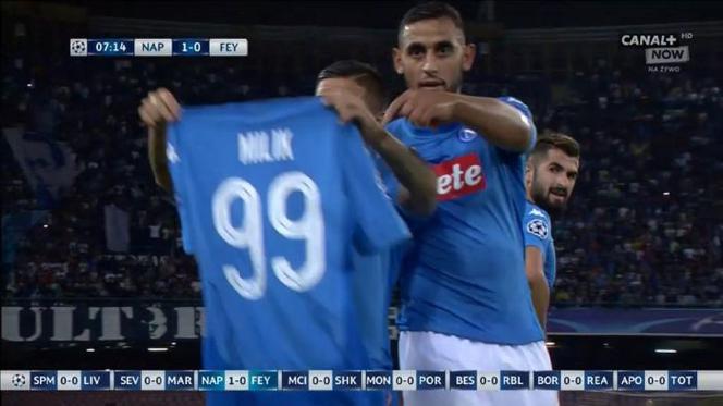 Napoli wygrało dla Arka Milika. Pomagał Michał Listkiewicz