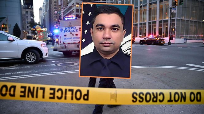 Strzelanina na Manhattanie. Policjant Didarul Islam to nowojorski bohater. Osierocił dwoje dzieci, jego żona jest w ciąży