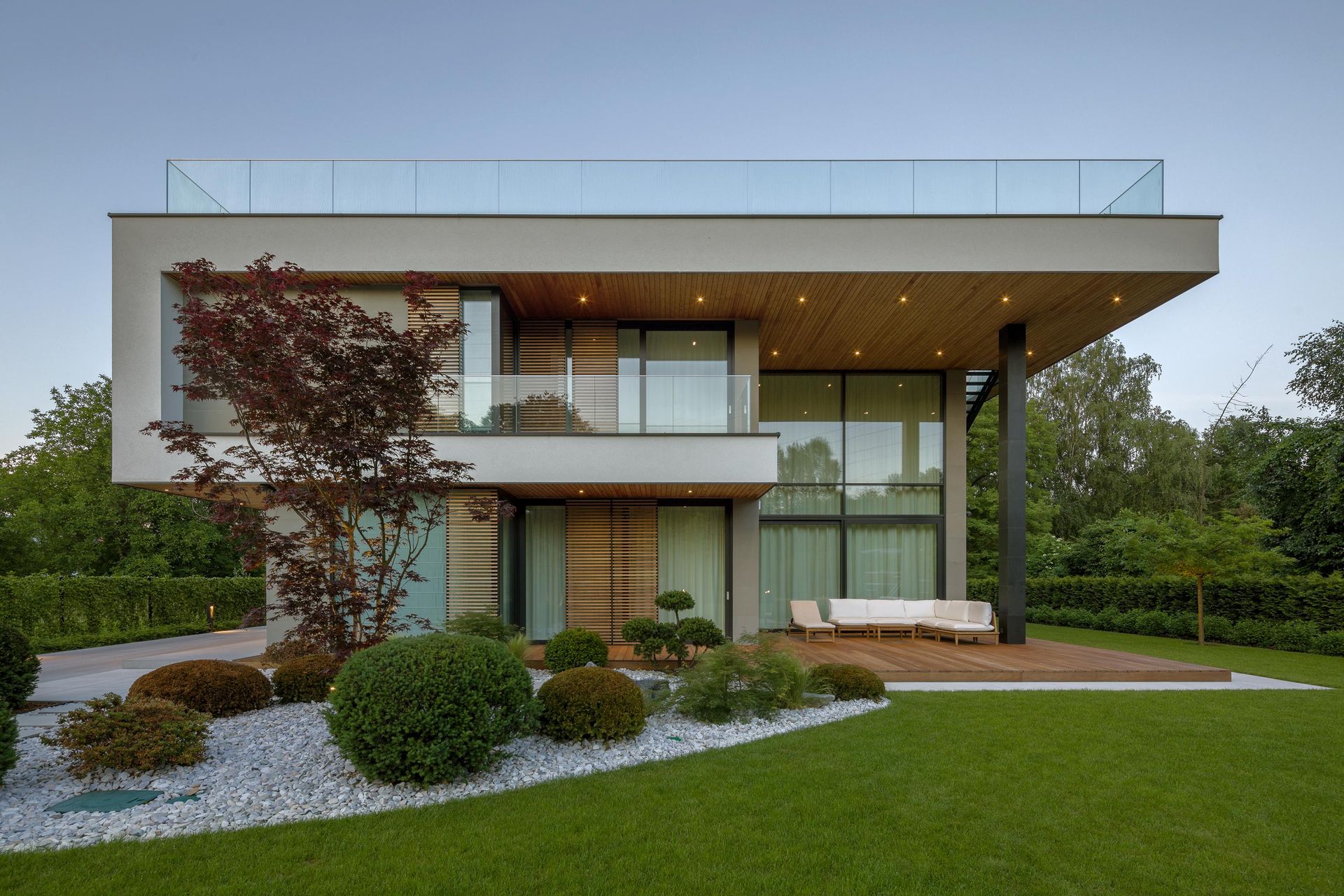 Exterio - willa tarasowa