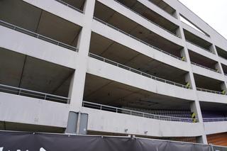 Wyburzanie Galerii Malta w Poznaniu trwa